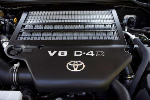 Toyota Landcruiser V8 Diesel. Second, Toyota is also