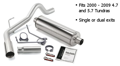 Banks Monster Exhaust system for the 2007-2009 Toyota Tundra